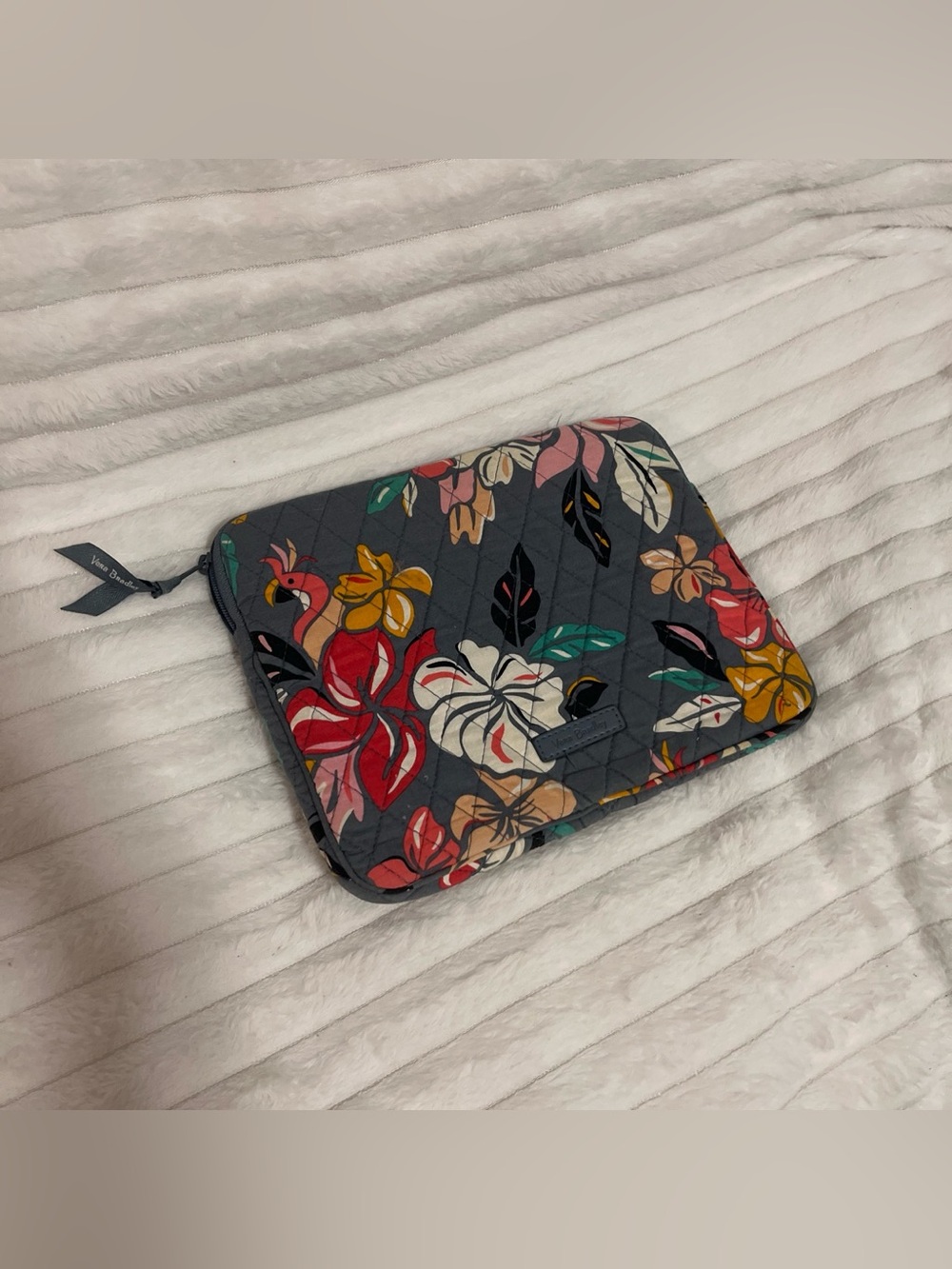 Vera Bradley Floral travel Sleeve/electronics case- brand new 10"